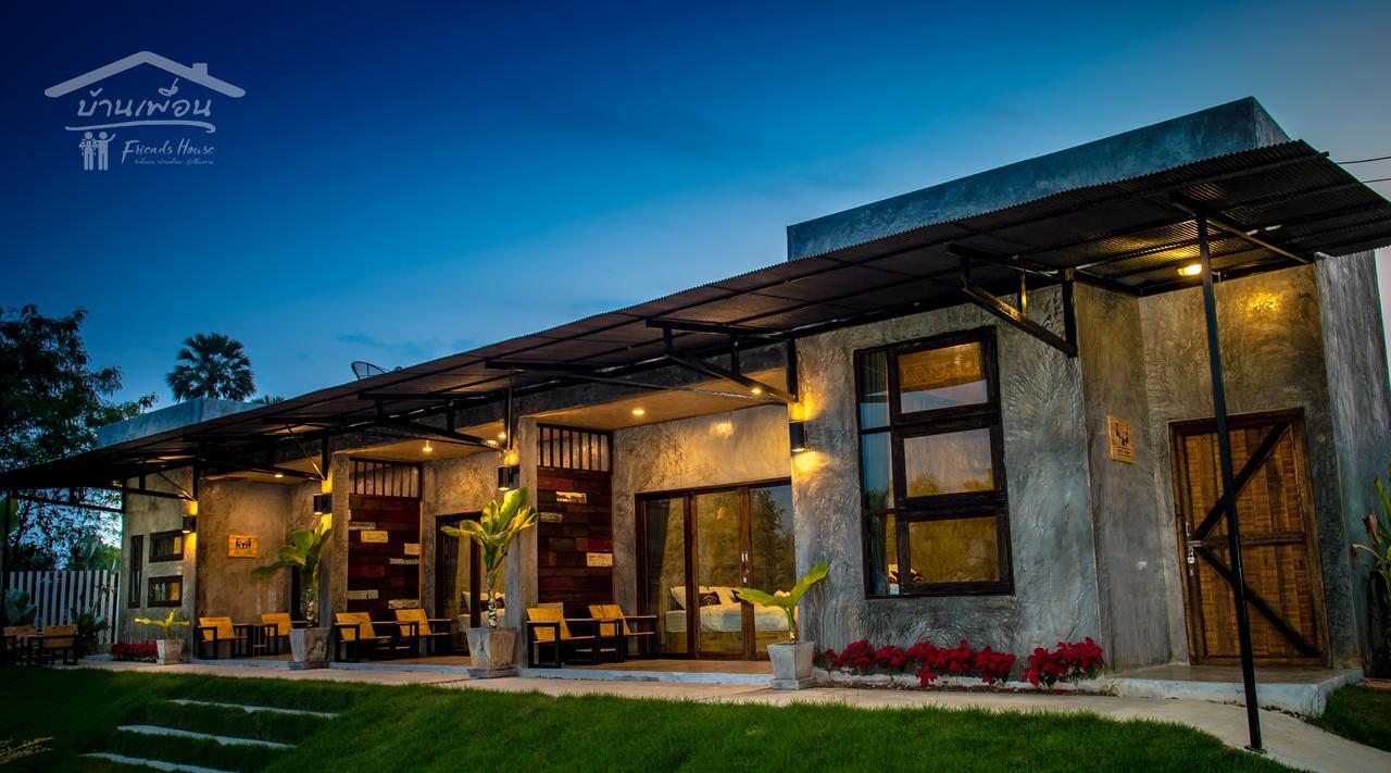 Hotel Friends House Chiang Khan Zewnętrze zdjęcie